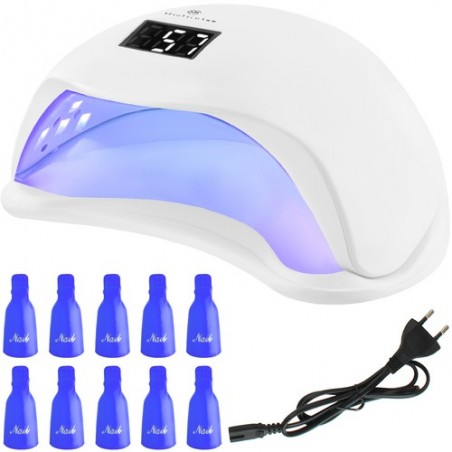 Lampa UV manichiura, 24 LED-uri, 48W, temporizator, display LCD, portabila
