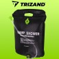 Dus portabil, maner transport, capacitate 20L, furtun inclus, 60x40cm, negru Dus portabil, maner transport, capacitate 20L, furtun inclus, 60x40cm, negru