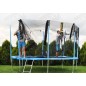 Plasa exterioara pentru trambulina, diametru 366 cm, inchidere dubla