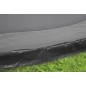 Protectie arcuri trambulina, dimensiune 305 - 312 cm, PE + spuma moale, negru
