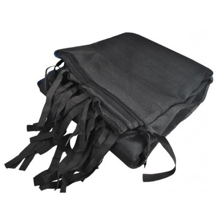 Plasa de siguranta pentru trambulina, 6 bare de sustinere, 244x145cm, 1,25kg, negru