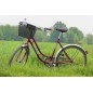 Cos bicicleta universal, montare fata, maner, 33x25x23 cm, metal, negru