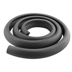 Banda protectie colturi mobila, 3x3,5x200 cm, spuma moale, negru