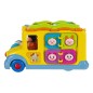 Autobuz de jucarie interactiv, redare melodii, 24x12x13,5 cm, multicolor