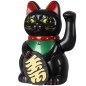 Pisica norocoasa si protectoare, 10x15x8 cm, negru, Feng Shui