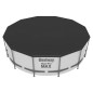Prelata piscina rotunda, flexibila, rezistenta vant, 366cm, 2,85kg, negru