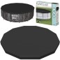 Prelata piscina rotunda, flexibila, PVC, diametru 427 cm, 3,3kg, negru