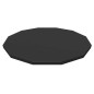 Prelata piscina rotunda, flexibila, PVC, diametru 427 cm, 3,3kg, negru