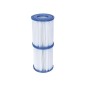 Filtru pompa piscina, tip filtru II, set 2 bucati, albastru