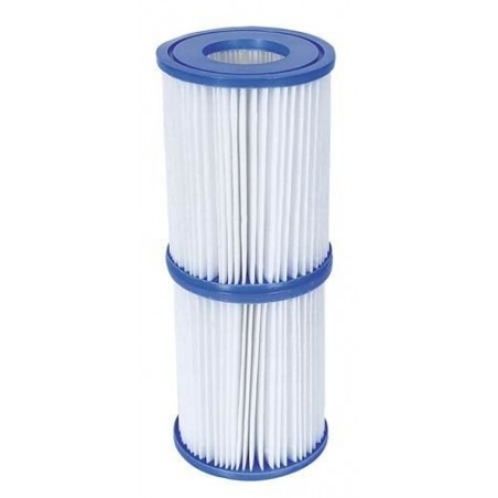 Filtru pompa piscina, tip filtru II, set 2 bucati, albastru
