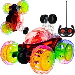 Masina crazy twister pentru copii, 40Mhz, 500mAh, 13x15x13 cm, multicolor