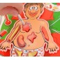 Joc interactiv Micul Chirurg, 10 piese, 25x17,5x4cm, multicolor