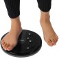 Disc rotativ fitness cu magneti, multifunctional, stimulant, rotatie 360, 24,5 x 2,5 cm, negru