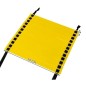 Scara antrenament reglabila, 12 trepte, 6m, galben/negru