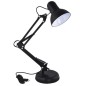 Lampa birou, filet: E27, brat reglabil, 40W, 220-240V, 15,5x67x12,5 cm, negru Lampa birou, filet: E27, brat reglabil, 40W, 220-240V, 15,5x67x12,5 cm, negru