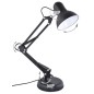 Lampa birou, filet: E27, brat reglabil, 40W, 220-240V, 15,5x67x12,5 cm, negru Lampa birou, filet: E27, brat reglabil, 40W, 220-240V, 15,5x67x12,5 cm, negru
