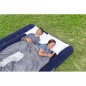 Saltea gonflabila 203x183x22, king size, vinil si catifea, pentru interior si exterior Saltea gonflabila 203x183x22, king size, vinil si catifea, pentru interior si exterior