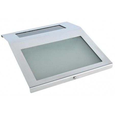 Numar casa solar LED, fixare perete, 20x18 cm