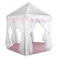 Cort tip castel, forma hexagonala, 123x140cm, 6 intrari cu perdele, pliabil Cort tip castel, forma hexagonala, 123x140cm, 6 intrari cu perdele, pliabil