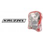 Set accesorii bucatarie copii, 13 piese metal, 2 oale, tigaie, ustensile, manusa, suport panza