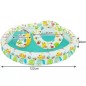 Piscina gonflabila pentru copii, diametru 122 cm, minge, colac, capacitate 114l, imprimeu vesel Piscina gonflabila pentru copii, diametru 122 cm, minge, colac, capacitate 114l, imprimeu vesel