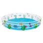 Piscina gonflabila rotunda, diametru 183 cm, capacitate 480l, 3 inele, imprimeu vesel, pentru copii Piscina gonflabila rotunda, diametru 183 cm, capacitate 480l, 3 inele, imprimeu vesel, pentru copii