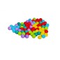 Puzzle tip Montessori cu margele colorate din lemn, accesorii incluse, dezvoltare motricitate si memorie