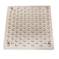 Puzzle tip Montessori cu margele colorate din lemn, accesorii incluse, dezvoltare motricitate si memorie