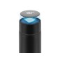 Termos cu afisaj LCD, 500 ml, 6,5x6,5x22 cm, indicator temperatura, sita ceai, otel inoxidabil