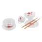Accesorii pentru bucatarie copii, 44 piese, tacamuri, alimente, oala, design realist Accesorii pentru bucatarie copii, 44 piese, tacamuri, alimente, oala, design realist
