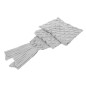 Patura coada de sirena, dimensiune XXL, fibra acrilica, lungime totala 190 cm, gri Patura coada de sirena, dimensiune XXL, fibra acrilica, lungime totala 190 cm, gri