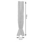Patura coada de sirena, dimensiune XXL, fibra acrilica, lungime totala 190 cm, gri Patura coada de sirena, dimensiune XXL, fibra acrilica, lungime totala 190 cm, gri