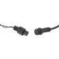 Instalatie brad LED, 3W, 100 LED-uri multicolor, flash, impermeabila IP44, 10,1m, universala