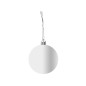 Set globuri Craciun, cu sclipici, 100 piese, 7 modele, argintiu Set globuri Craciun, cu sclipici, 100 piese, 7 modele, argintiu