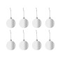 Set globuri Craciun, cu sclipici, 100 piese, 7 modele, argintiu Set globuri Craciun, cu sclipici, 100 piese, 7 modele, argintiu
