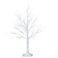 Copac decorativ cu 60 LED-uri alb calde, inaltime 90 cm, alimentare retea, 3.6W