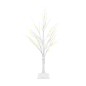 Copac decorativ cu 60 LED-uri alb calde, inaltime 90 cm, alimentare retea, 3.6W