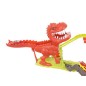 Dinozaur lansator cu pista pentru masinute, 2 masinute incluse, 49x8,5x33cm, multicolor Dinozaur lansator cu pista pentru masinute, 2 masinute incluse, 49x8,5x33cm, multicolor