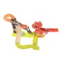Dinozaur lansator cu pista pentru masinute, 2 masinute incluse, 49x8,5x33cm, multicolor Dinozaur lansator cu pista pentru masinute, 2 masinute incluse, 49x8,5x33cm, multicolor