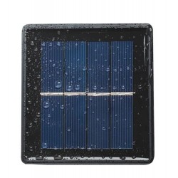 Instalatie solara 200 microLED-uri, alb rece, 8 moduri de iluminare, lungime 20 m, IP44