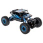 Masinuta off-road cu telecomanda, raza 50 m, roti cauciuc cu suspensii, 2,4 GHz, 27x14x16 cm, albastru/negru