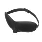 Set masca 3D pentru dormit, dopuri urechi, banda elastica reglabila, negru