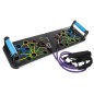 Placa cu manere pentru flotari 25 in 1, 2 benzi fitness incluse, 10x64,5x19,5 cm, negru Placa cu manere pentru flotari 25 in 1, 2 benzi fitness incluse, 10x64,5x19,5 cm, negru