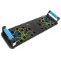 Placa cu manere pentru flotari 25 in 1, 2 benzi fitness incluse, 10x64,5x19,5 cm, negru Placa cu manere pentru flotari 25 in 1, 2 benzi fitness incluse, 10x64,5x19,5 cm, negru