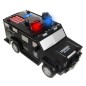 Pusculita masina politie pentru copii, cod pin, amprenta, monede si bancnote, 15x28x13 cm