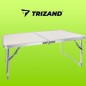 Masa camping pliabila, universala, maner transport, 53x27x36 cm, bej