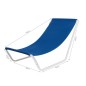 Scaun camping pliabil, geanta transport inclusa, impermeabil, 60x45x40 cm, albastru