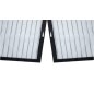 Plasa de tantari magnetica pentru usa, prindere velcro, 80x90x100 - 210x220 cm, negru