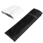 Plasa de tantari magnetica pentru usa, prindere velcro, 80x90x100 - 210x220 cm, negru