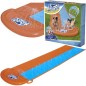 Tobogan dublu gonflabil cu apa, lungime 4,88 m, multicolor Tobogan dublu gonflabil cu apa, lungime 4,88 m, multicolor
